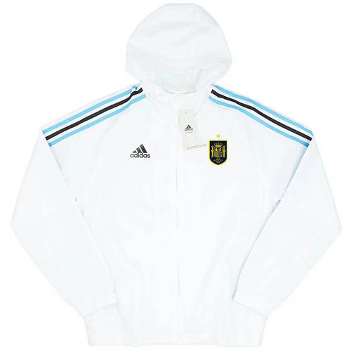 24/25 Spain white Windbreaker