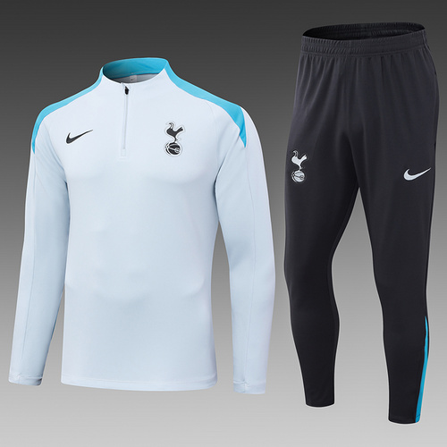 24/25 Tottenham white half zip Tracksuit