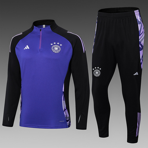 24/25 Germany purple half zip Tracksuit