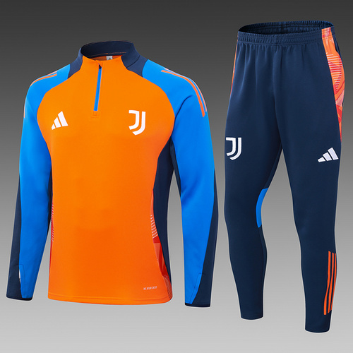 24/25 Juventus Orange half zip Tracksuit