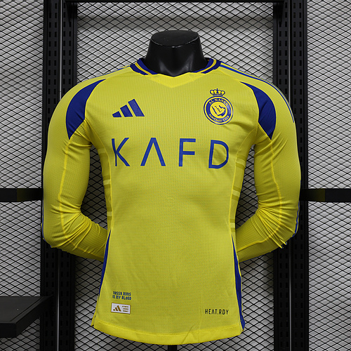 Player Verison 24/25 Al Nassr home Long Sleeve