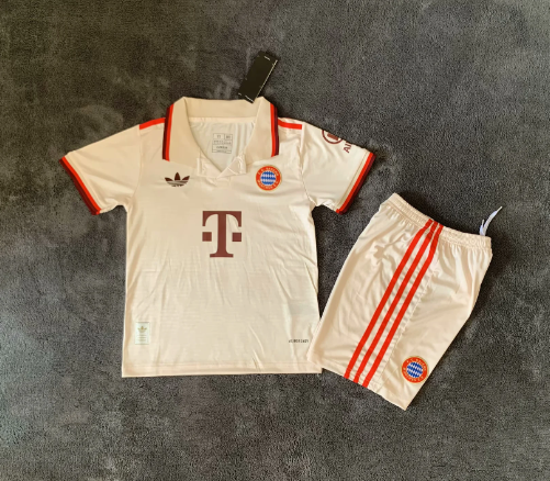 Kids kits 24/25  Bayern Munich third away