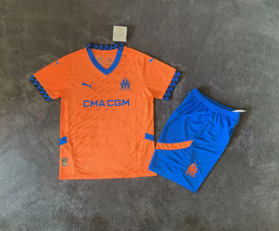 Kid kits 24/25 Olympique Marseille third away