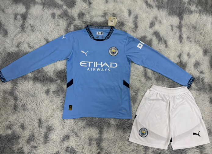 Adults kits 24/25 Manchester City Home Long Sleeve