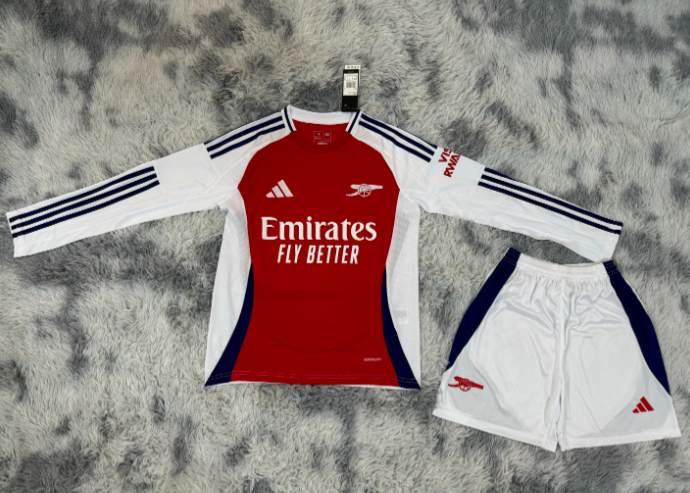  Adults kits 24/25 Arsenal home Long Sleeve