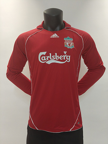 Retro 2006/07 Liverpool Home Long sleeve