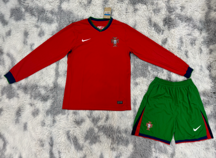 Adults Kits 24/25 Portugal home Long Sleeve