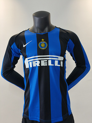 Retro 04/05 Inter Milan Home Long Sleeve