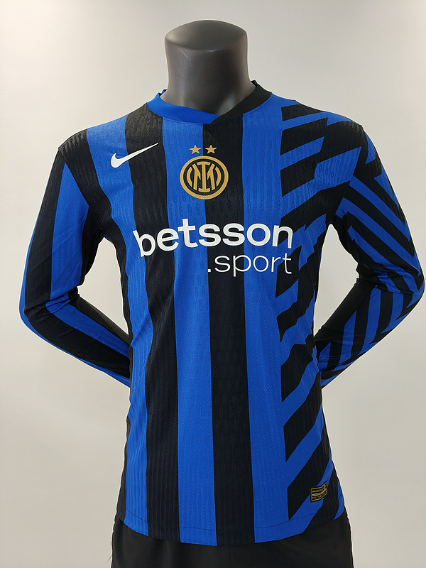 Player Version 24/25 Inter Milan Home Long Sleeve