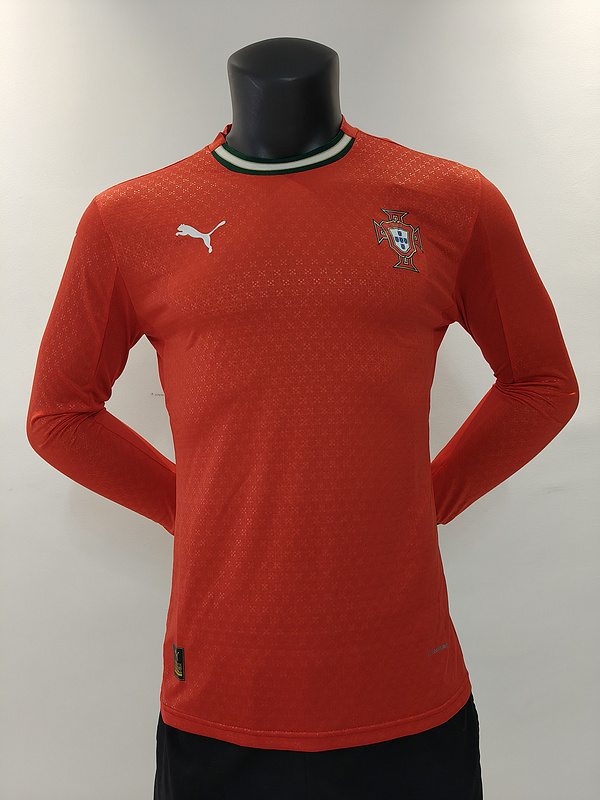 Player Version  25/26 Portugal home Long Sleeve