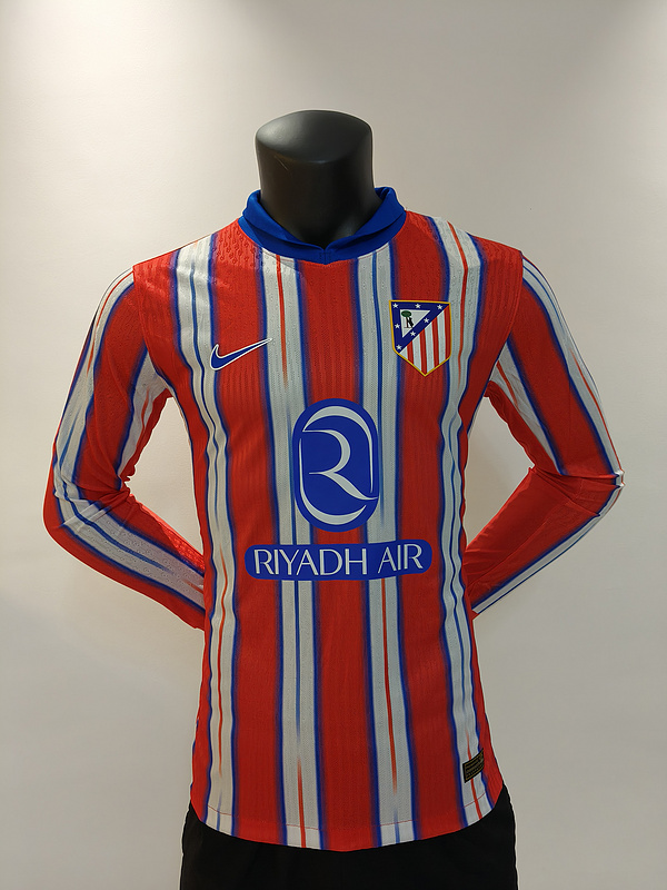 Player version 24/25 Atletico Madrid home Long Sleeve