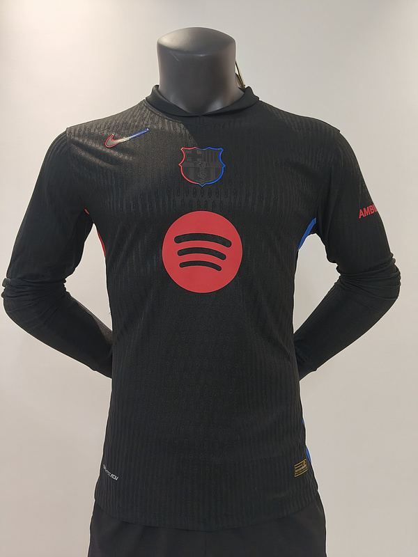 Player Version 24/25 Barcelona away New advertising version Long sleeve