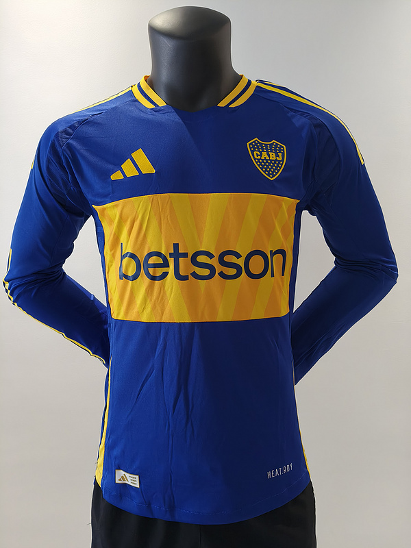 Player version 24/25 Boca Juniors home Long Sleeve