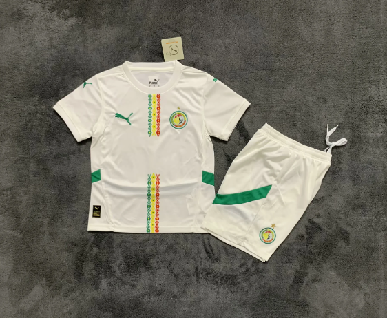 Kids kits 24/25 Senegal White