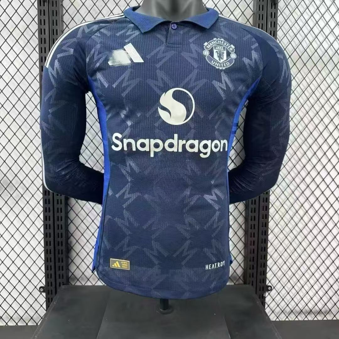 Player version 24/25 Manchester United Away Long Sleeve