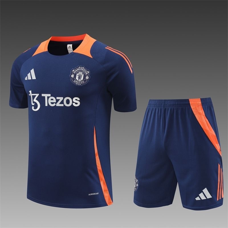 24/25 Manchester United royal blue Training Kits