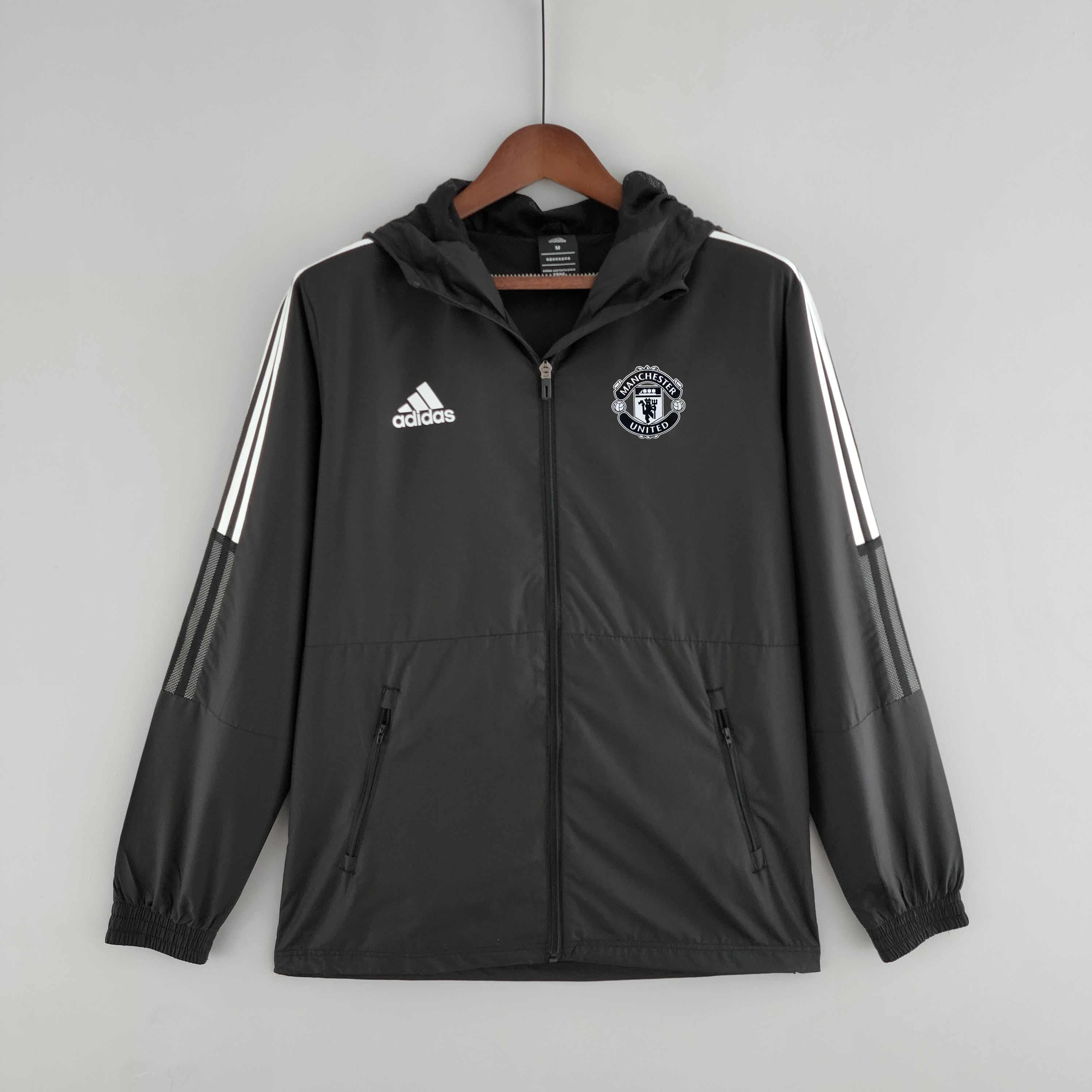 24/25  Manchester United black Windbreaker