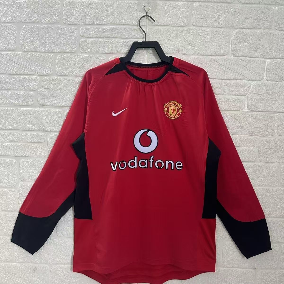 Retro 02/03 Manchester United Home Long Sleeve