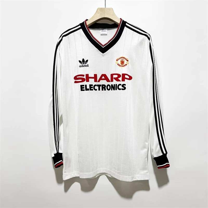  Retro 82/83 Manchester United Away Long sleeve