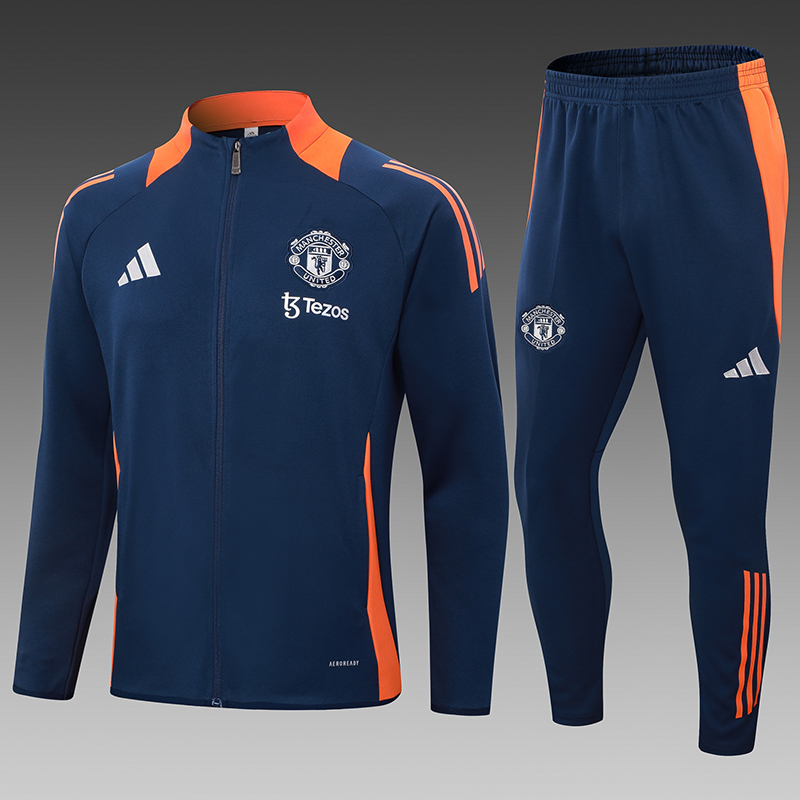 24/25 Manchester United royal blue Tracksuit