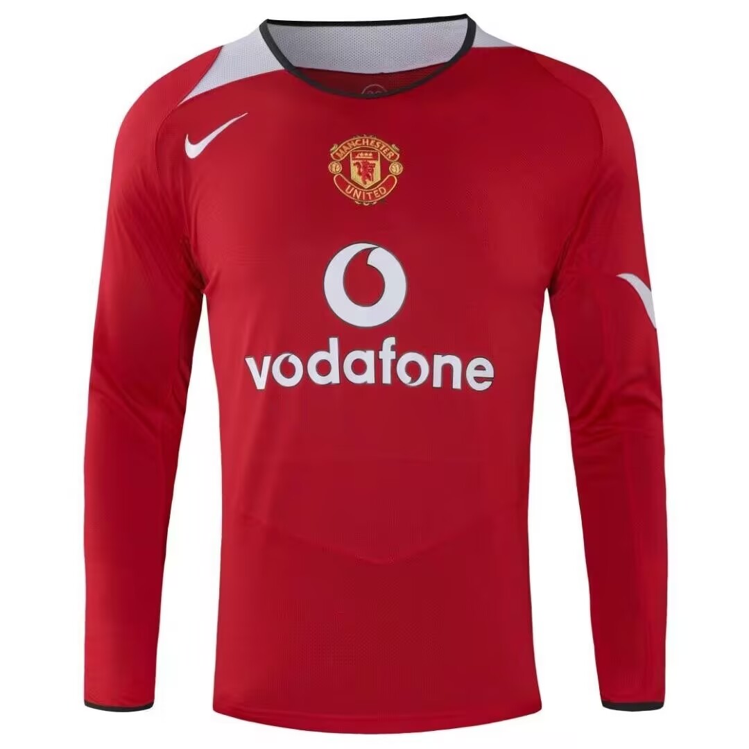 Retro 04/06 Manchester United Home Long sleeve