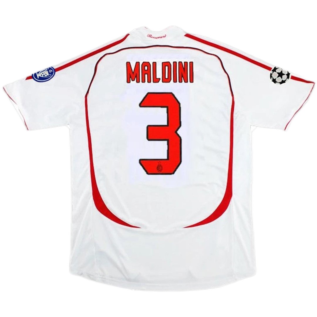 MALDINI 3 Retro AC Milan UCL Final Away Jersey 2006/07