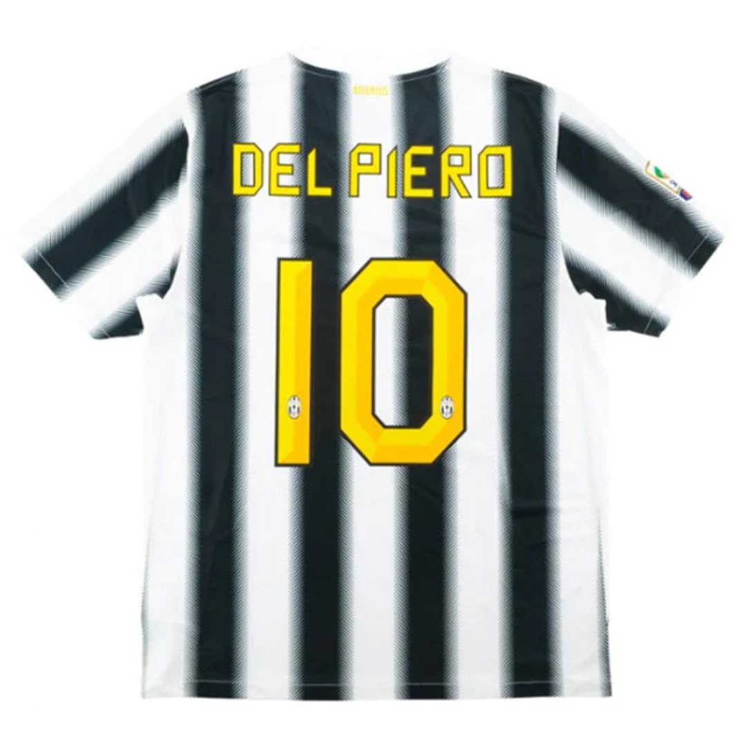 Del Piero 10 Retro Juventus Home Jersey 2011/12