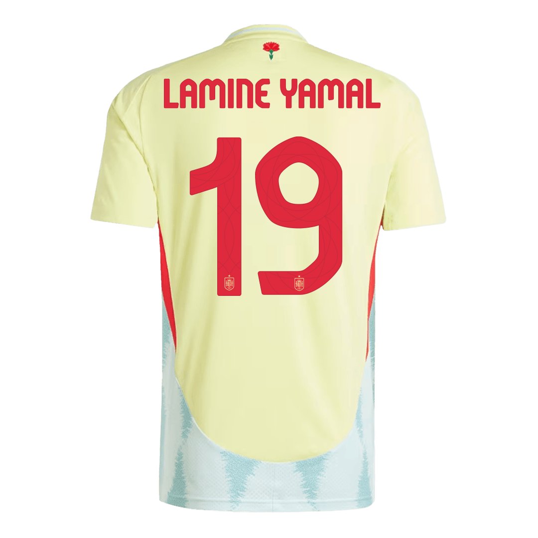 LAMINE YAMAL 19 Spain Away Jersey Euro 2024