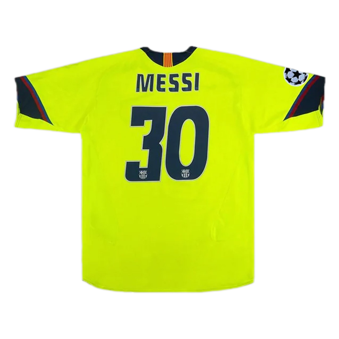 Messi 30 Retro Barcelona Away Jersey 2005/06