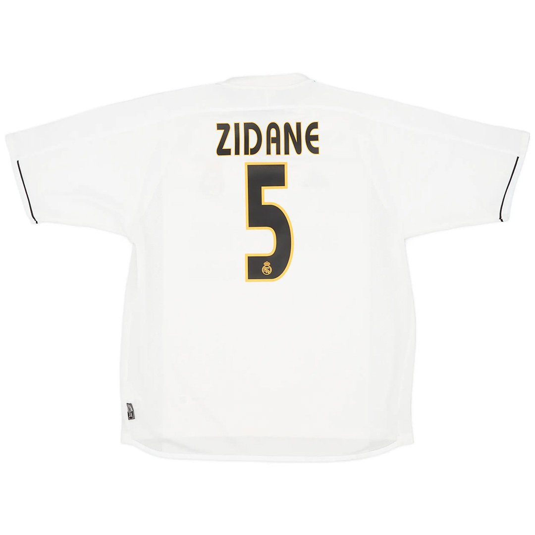 Zidane 5 Retro Real Madrid Home Jersey 2003/04