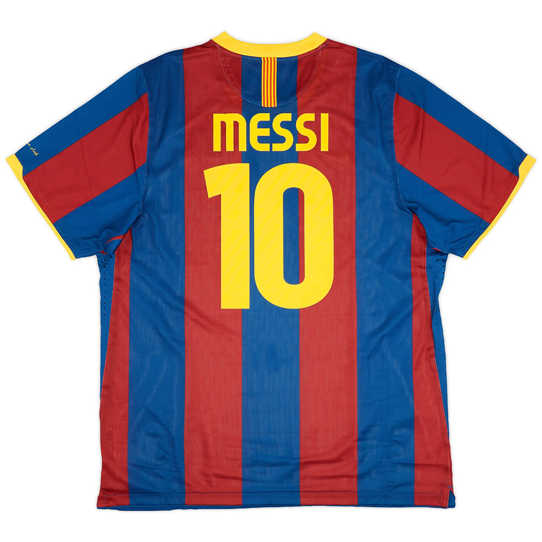 Messi 10 Barcelona Retro Jersey Home 2010/11