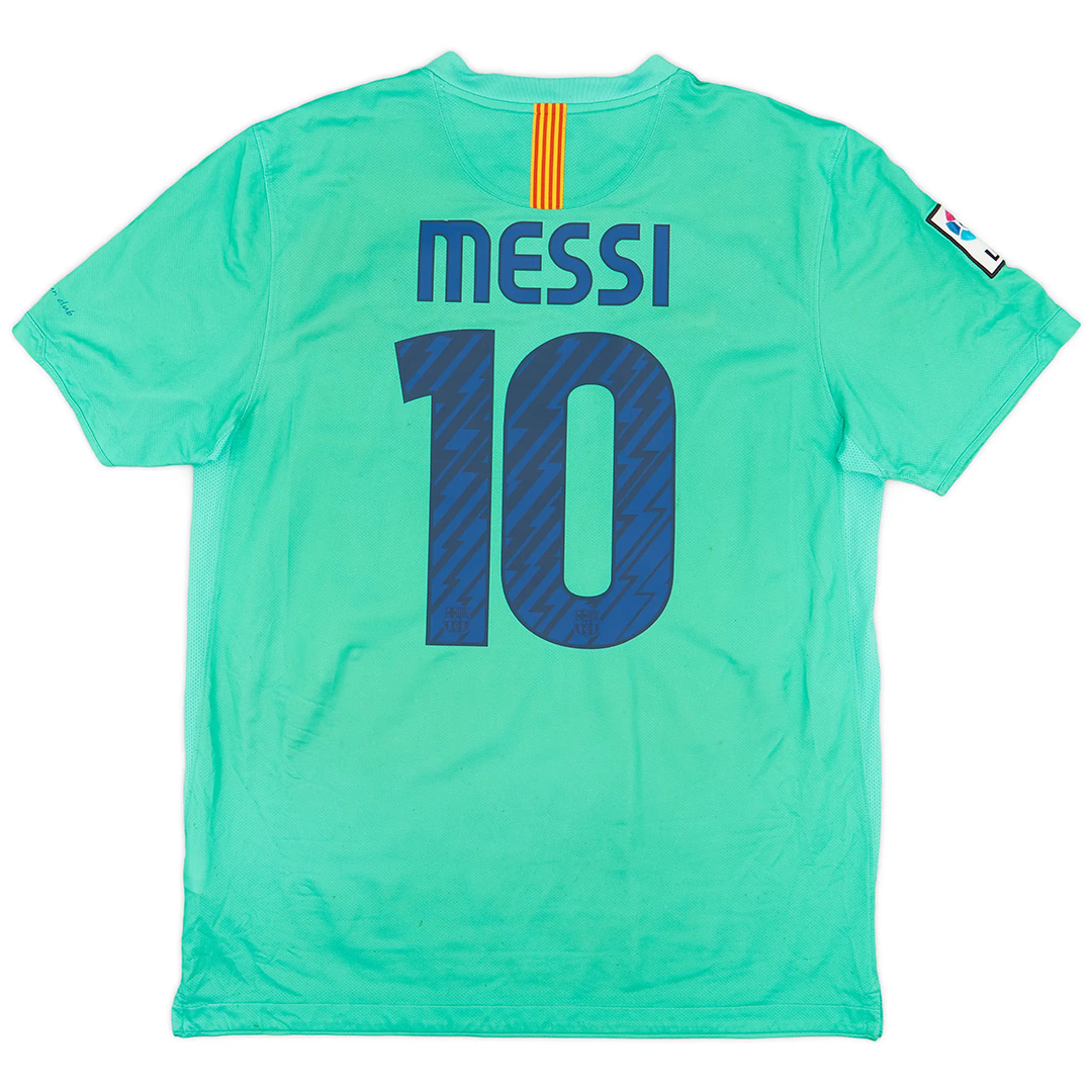 Messi 10 Retro Barcelona Away Jersey 2010/11