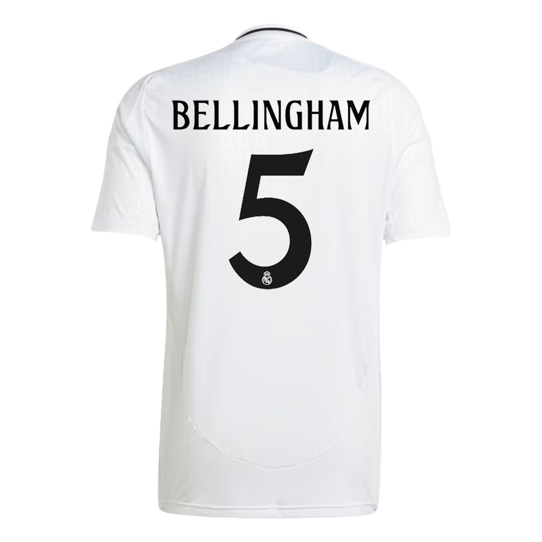 BELLINGHAM 5 Real Madrid Home Jersey Player Version 2024/25