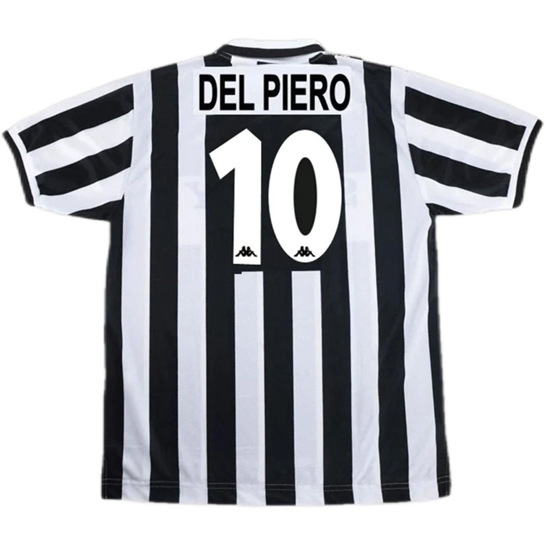 Del Piero 10 Retro Juventus Home Jersey 1996/97