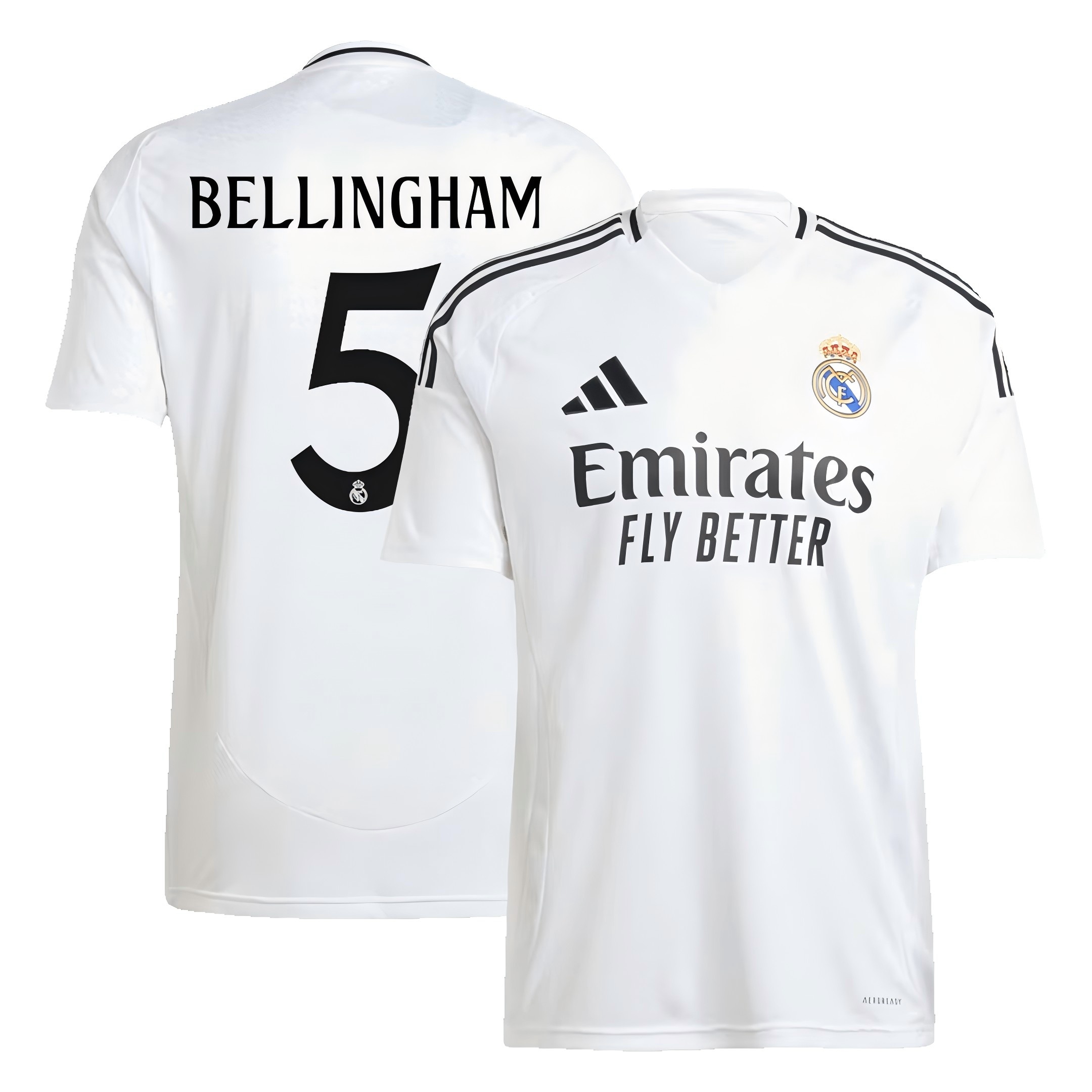 Kids BELLINGHAM 5 Real Madrid Home Kit 2024/25