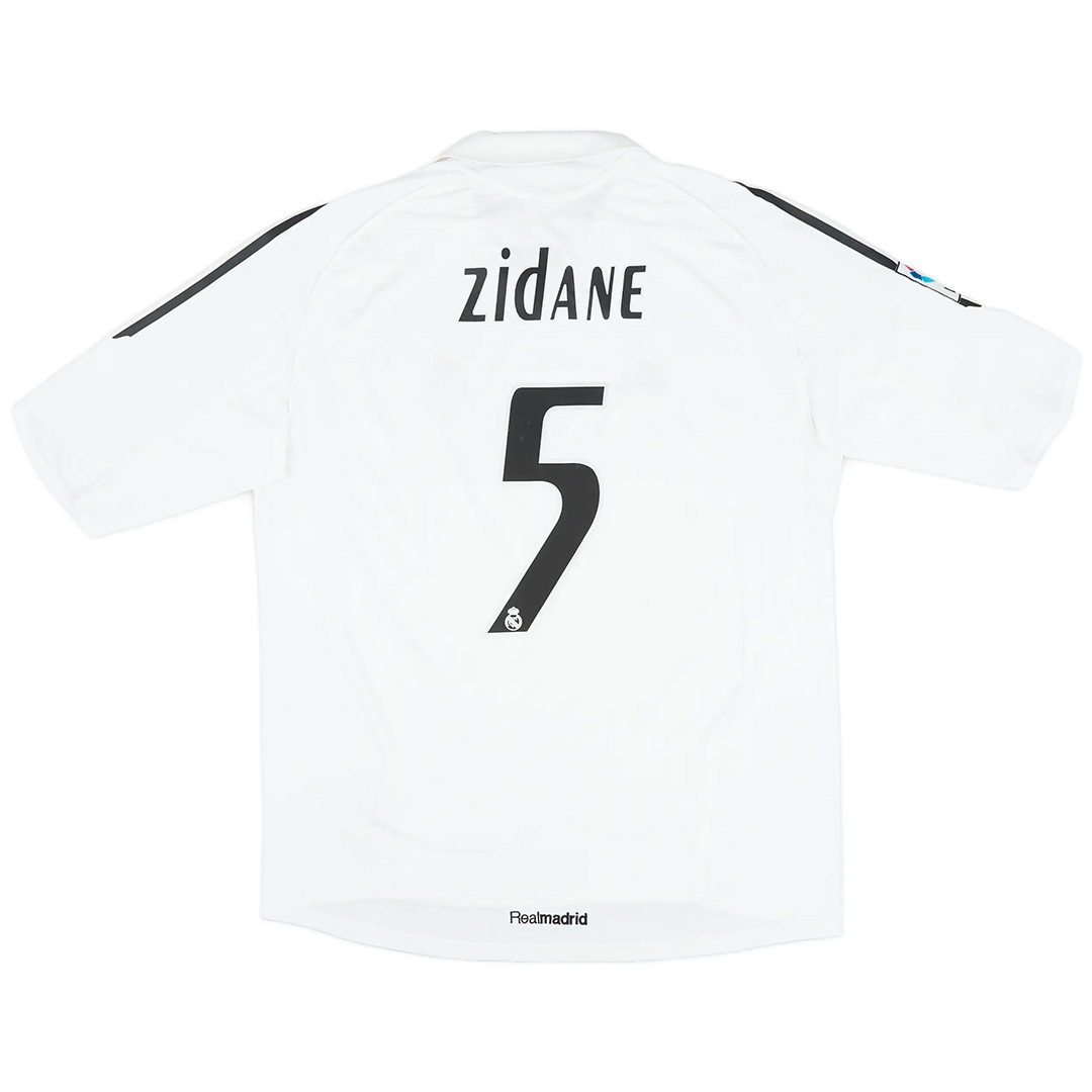 Zidane 5 Retro Real Madrid Home Jersey 2005/06