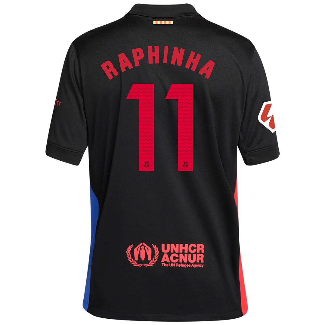 RAPHINHA 11 Barcelona Away Jersey 2024/25