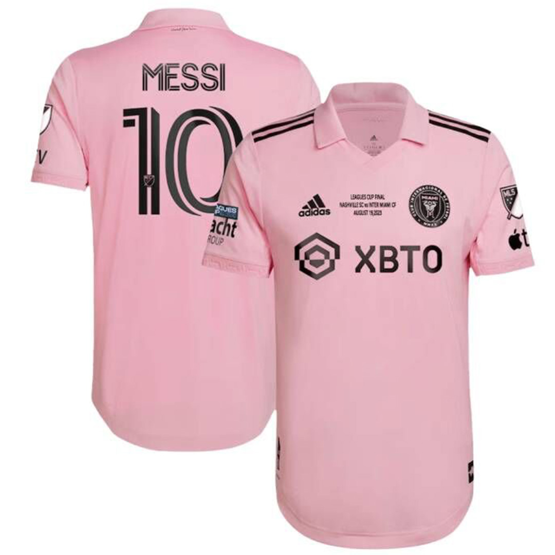 [Super Replica] Inter Miami Messi 10 Leagues Cup Final Version Jersey Player Version 2022