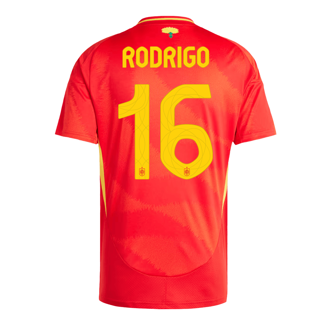 [Supre Replica] RODRIGO 16 Spain Home Jersey Euro 2024