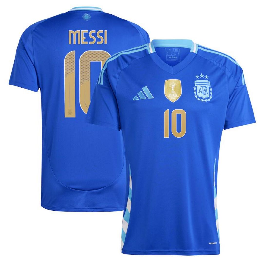 [Super Replica] Messi 10 Argentina Away Jersey Copa America 2024