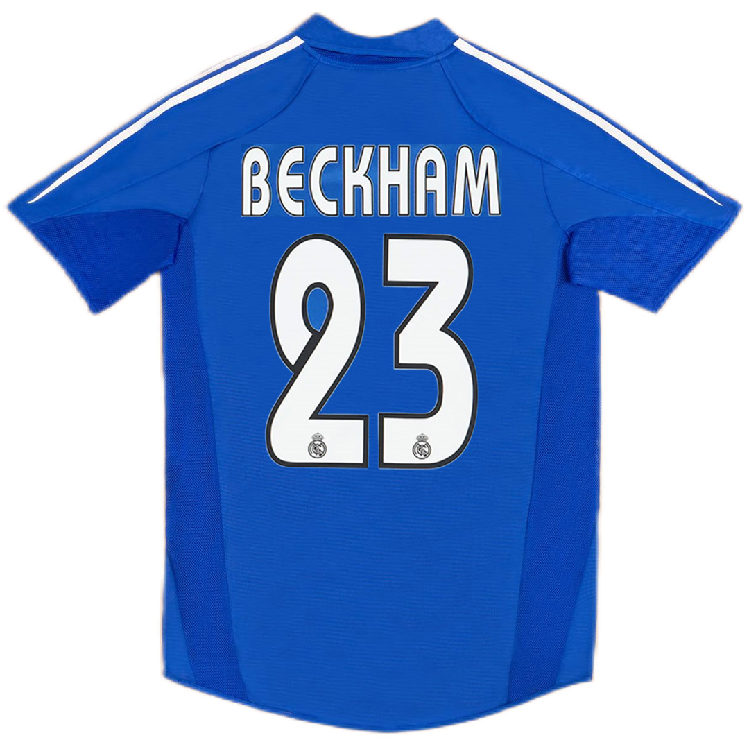 BECKHAM 23 Retro Real Madrid Third Jersey 2004/05