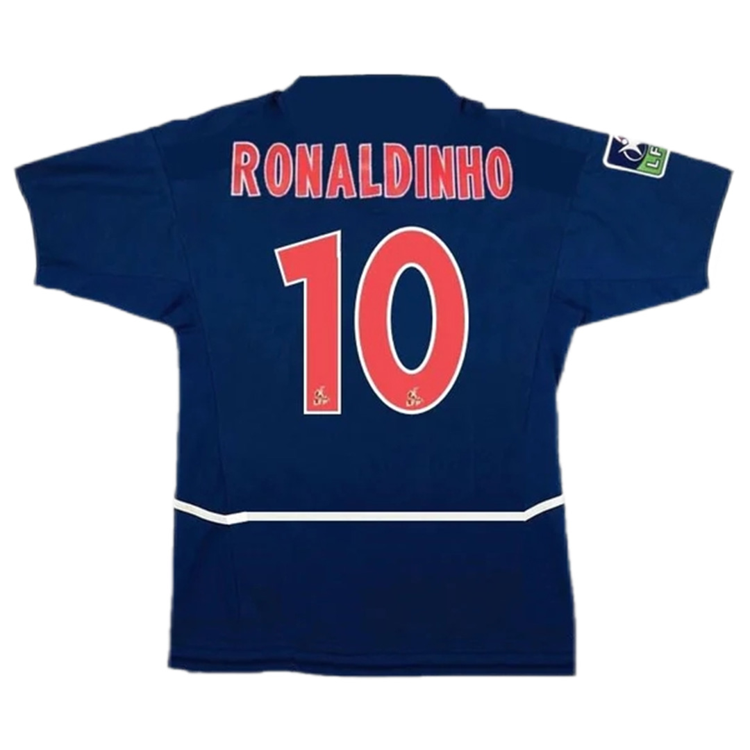 RONALDINHO 10 Retro PSG Home Jersey 2002/03