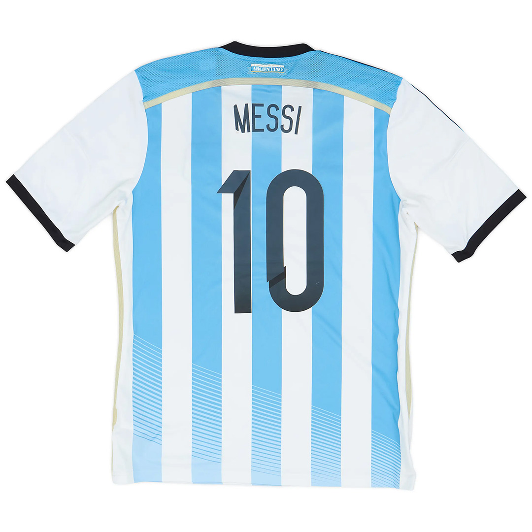 Messi 10 Argentina Retro Home Jersey 2014/15