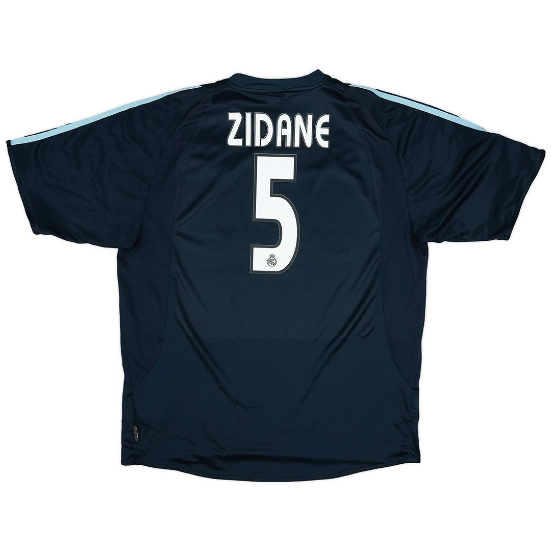 ZIDANE 5 Retro Real Madrid Away Jersey 2003/04