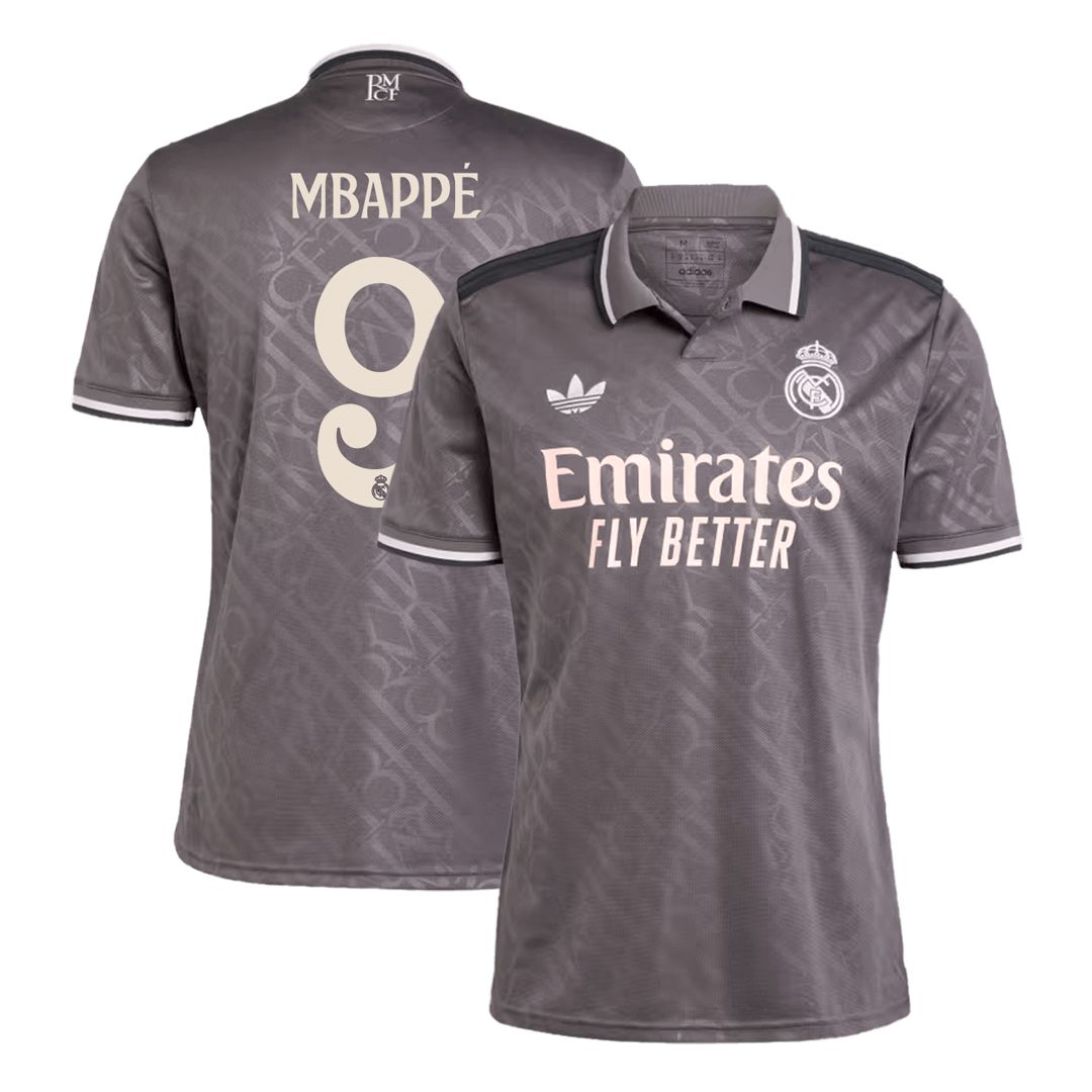 [Super Replica] MBAPPÉ 9 Real Madrid Third Jersey 2024/25