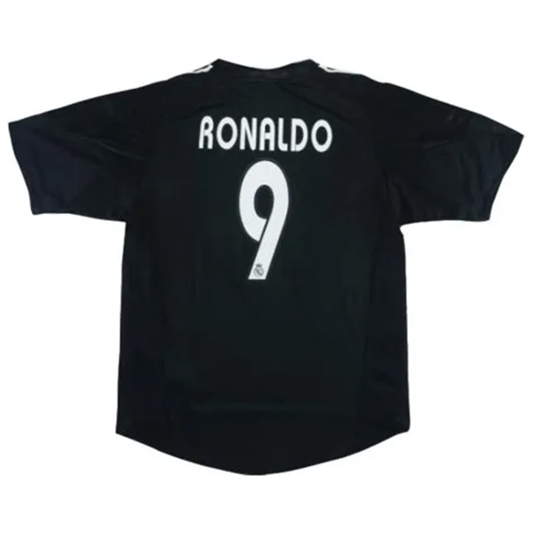 Retro Real Madrid RONALDO 9 Away Jersey 2004/05