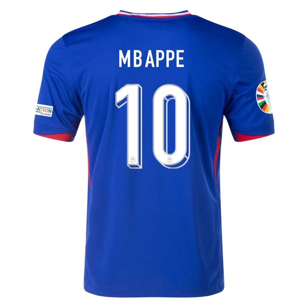 [Super Replica] MBAPPE 10 France Home Jersey Euro 2024