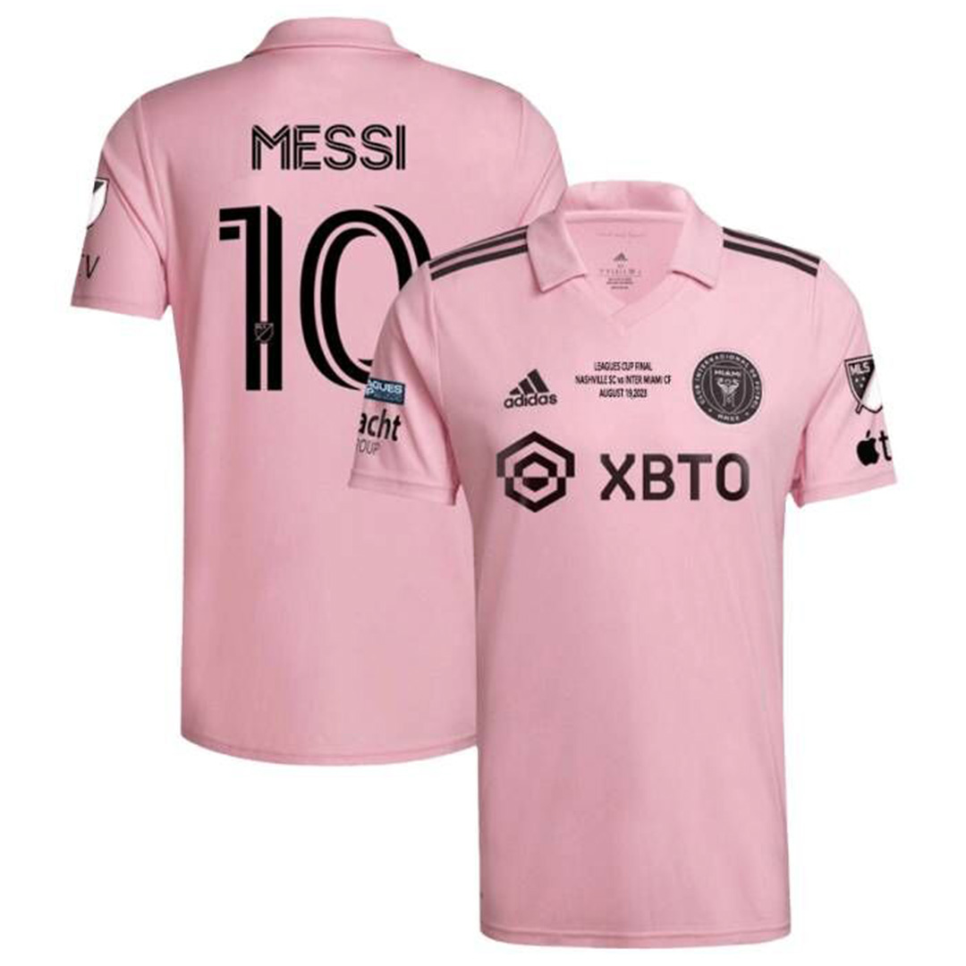 [Super Replica] Inter Miami MESSI 10 Leagues Cup Final Version Jersey Home 2022