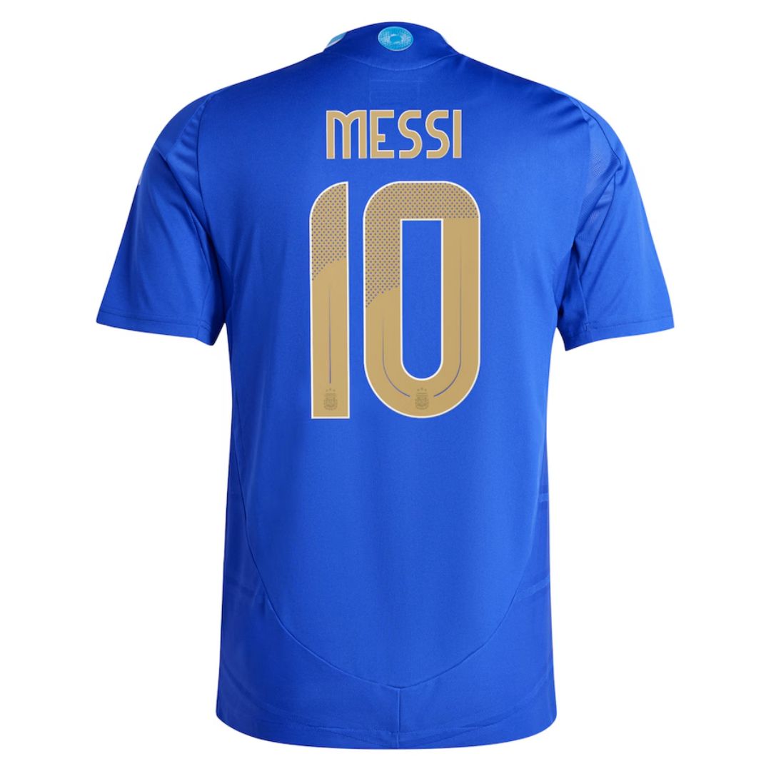 Messi 10 Argentina Away Jersey Player Version Copa America 2024