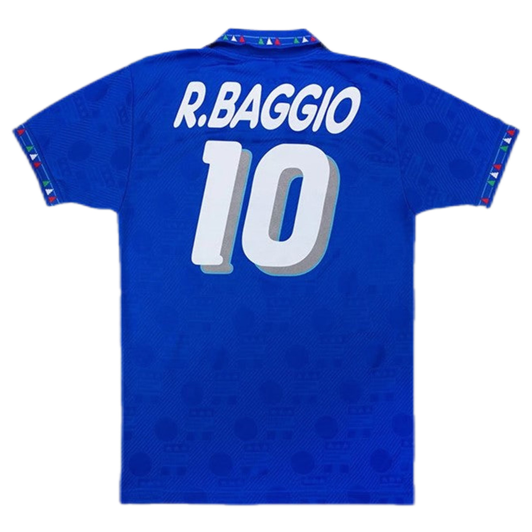 Italy R.Baggio 10 Retro Jersey Home Replica World Cup 1994